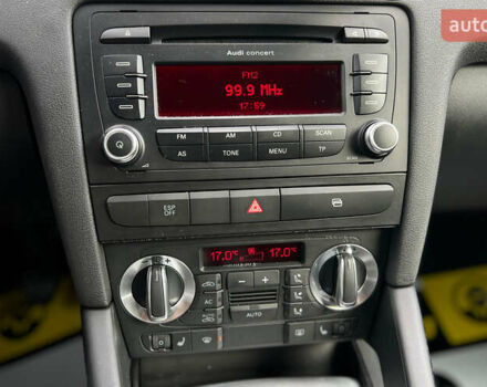 Черный Ауди A3 Sportback, объемом двигателя 2 л и пробегом 188 тыс. км за 9500 $, фото 17 на Automoto.ua