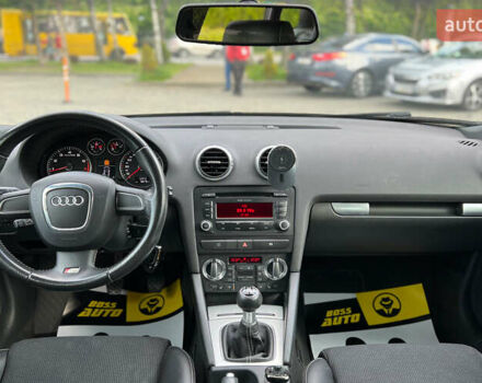 Черный Ауди A3 Sportback, объемом двигателя 2 л и пробегом 188 тыс. км за 9500 $, фото 11 на Automoto.ua