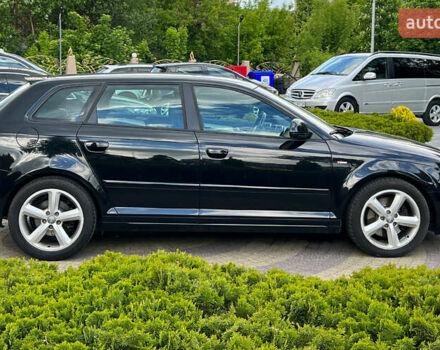 Черный Ауди A3 Sportback, объемом двигателя 2 л и пробегом 188 тыс. км за 9500 $, фото 7 на Automoto.ua