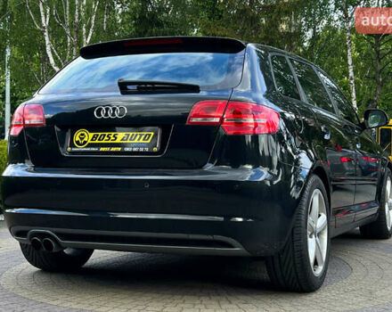 Черный Ауди A3 Sportback, объемом двигателя 2 л и пробегом 188 тыс. км за 9750 $, фото 6 на Automoto.ua