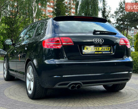 Черный Ауди A3 Sportback, объемом двигателя 2 л и пробегом 188 тыс. км за 9750 $, фото 4 на Automoto.ua