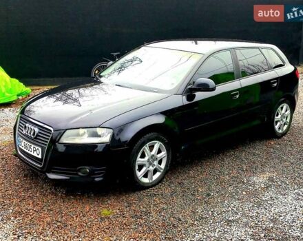 Черный Ауди A3 Sportback, объемом двигателя 1.4 л и пробегом 280 тыс. км за 6899 $, фото 2 на Automoto.ua