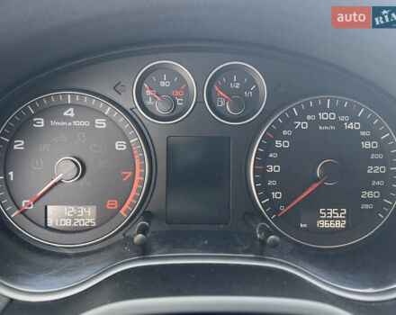 Черный Ауди A3 Sportback, объемом двигателя 1.8 л и пробегом 196 тыс. км за 10500 $, фото 12 на Automoto.ua