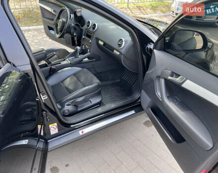 Черный Ауди A3 Sportback, объемом двигателя 1.8 л и пробегом 196 тыс. км за 10500 $, фото 6 на Automoto.ua