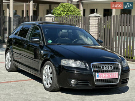 Черный Ауди A3 Sportback, объемом двигателя 1.6 л и пробегом 213 тыс. км за 6200 $, фото 1 на Automoto.ua