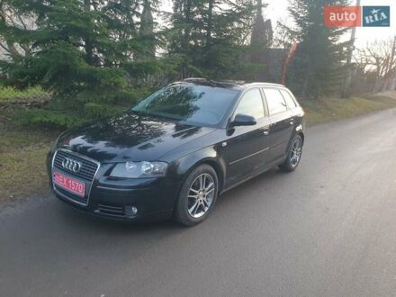 Ауді A3 Sportback 2007 у Рівному на Automoto.ua Чорний Ауді A3 Sportback, об'ємом двигуна 1.8 л та пробігом 170 тис. км за 7700 $, фото 1 на Automoto.ua