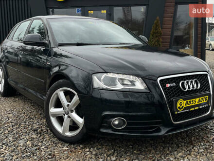 Черный Ауди A3 Sportback, объемом двигателя 2 л и пробегом 188 тыс. км за 8999 $, фото 1 на Automoto.ua