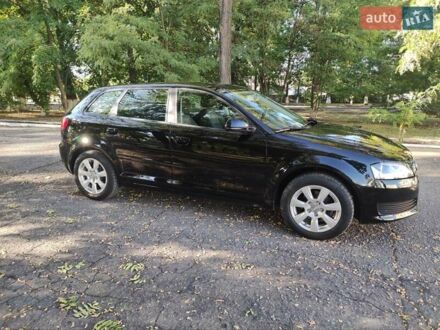 Чорний Ауді A3 Sportback, об'ємом двигуна 1.4 л та пробігом 194 тис. км за 8500 $, фото 1 на Automoto.ua