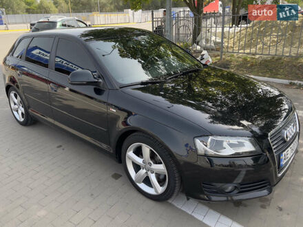 Ауди A3 Sportback 2010 в Кривом Роге на Automoto.ua Черный Ауди A3 Sportback, объемом двигателя 1.8 л и пробегом 196 тыс. км за 10500 $, фото 1 на Automoto.ua