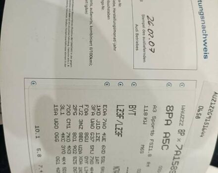 Красный Ауди A3 Sportback, объемом двигателя 1.8 л и пробегом 163 тыс. км за 6599 $, фото 27 на Automoto.ua