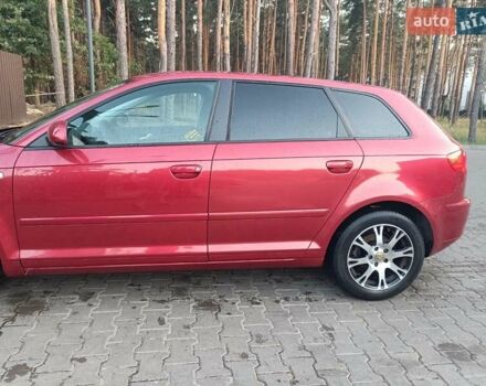 Красный Ауди A3 Sportback, объемом двигателя 1.8 л и пробегом 163 тыс. км за 6599 $, фото 2 на Automoto.ua