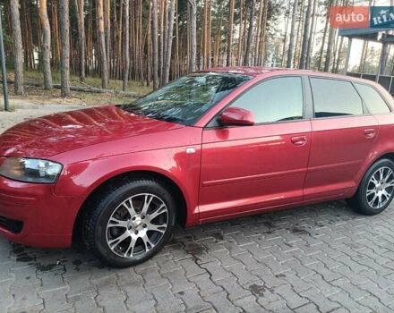 Красный Ауди A3 Sportback, объемом двигателя 1.8 л и пробегом 163 тыс. км за 6599 $, фото 1 на Automoto.ua