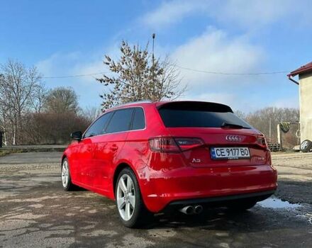 Ауди A3 Sportback 2015 в Черновцах на Automoto.ua Красный Ауди A3 Sportback, объемом двигателя 1.4 л и пробегом 140 тыс. км за 12700 $, фото 3 на Automoto.ua