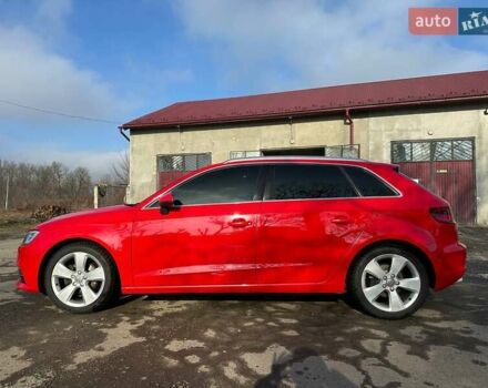 Ауди A3 Sportback 2015 в Черновцах на Automoto.ua Красный Ауди A3 Sportback, объемом двигателя 1.4 л и пробегом 140 тыс. км за 12700 $, фото 2 на Automoto.ua