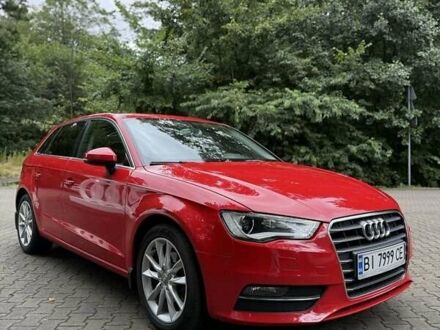 Ауди A3 Sportback 2014 в Гадяче на Automoto.ua Красный Ауди A3 Sportback, объемом двигателя 1.4 л и пробегом 92 тыс. км за 14000 $, фото 1 на Automoto.ua