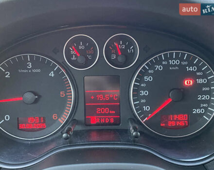 Сірий Ауді A3 Sportback, об'ємом двигуна 2 л та пробігом 291 тис. км за 5300 $, фото 12 на Automoto.ua