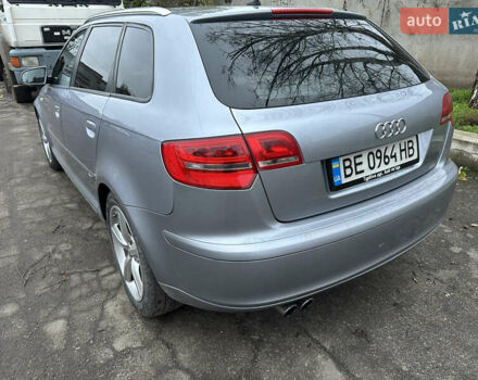 Серый Ауди A3 Sportback, объемом двигателя 2 л и пробегом 325 тыс. км за 9000 $, фото 5 на Automoto.ua