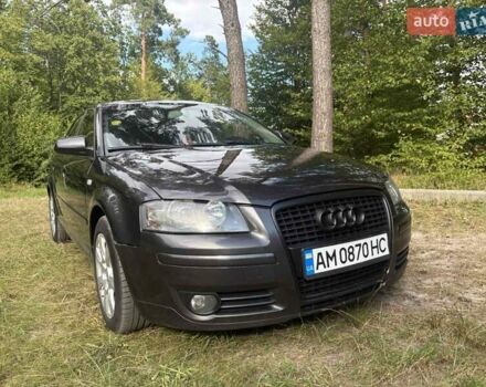 Серый Ауди A3 Sportback, объемом двигателя 1.8 л и пробегом 317 тыс. км за 6850 $, фото 2 на Automoto.ua
