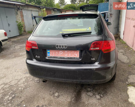 Серый Ауди A3 Sportback, объемом двигателя 1.6 л и пробегом 185 тыс. км за 5700 $, фото 9 на Automoto.ua