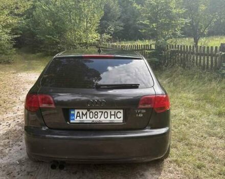 Серый Ауди A3 Sportback, объемом двигателя 1.8 л и пробегом 317 тыс. км за 6850 $, фото 5 на Automoto.ua