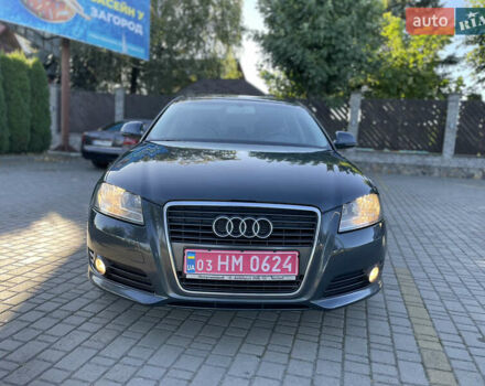 Серый Ауди A3 Sportback, объемом двигателя 1.4 л и пробегом 227 тыс. км за 7999 $, фото 3 на Automoto.ua