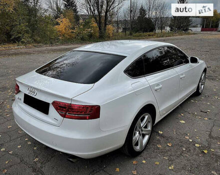 Білий Ауді A5 Sportback, об'ємом двигуна 2 л та пробігом 172 тис. км за 14100 $, фото 13 на Automoto.ua