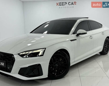 Білий Ауді A5 Sportback, об'ємом двигуна 2 л та пробігом 102 тис. км за 28900 $, фото 1 на Automoto.ua