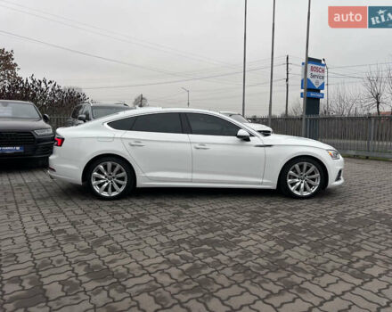 Белый Ауди A5 Sportback, объемом двигателя 2 л и пробегом 212 тыс. км за 19990 $, фото 1 на Automoto.ua