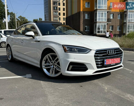 Белый Ауди A5 Sportback, объемом двигателя 2 л и пробегом 113 тыс. км за 29000 $, фото 2 на Automoto.ua