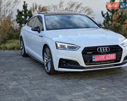 Белый Ауди A5 Sportback, объемом двигателя 2 л и пробегом 45 тыс. км за 25500 $, фото 4 на Automoto.ua