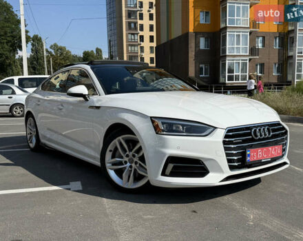 Белый Ауди A5 Sportback, объемом двигателя 2 л и пробегом 113 тыс. км за 29000 $, фото 1 на Automoto.ua