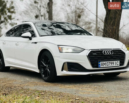 Белый Ауди A5 Sportback, объемом двигателя 1.98 л и пробегом 137 тыс. км за 23350 $, фото 3 на Automoto.ua