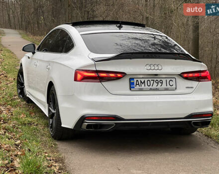 Белый Ауди A5 Sportback, объемом двигателя 1.98 л и пробегом 137 тыс. км за 23350 $, фото 9 на Automoto.ua
