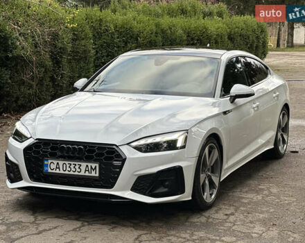 Белый Ауди A5 Sportback, объемом двигателя 2 л и пробегом 46 тыс. км за 31300 $, фото 1 на Automoto.ua
