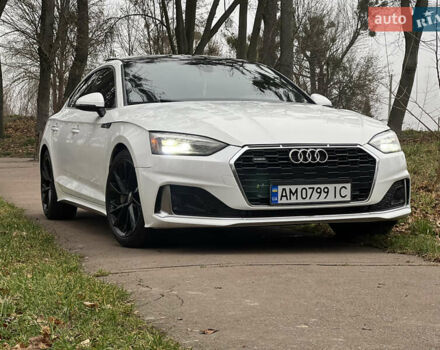 Белый Ауди A5 Sportback, объемом двигателя 1.98 л и пробегом 137 тыс. км за 23350 $, фото 6 на Automoto.ua