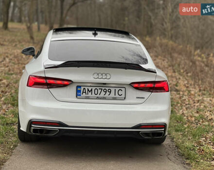 Белый Ауди A5 Sportback, объемом двигателя 1.98 л и пробегом 137 тыс. км за 23350 $, фото 8 на Automoto.ua