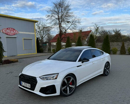 Белый Ауди A5 Sportback, объемом двигателя 2 л и пробегом 85 тыс. км за 37990 $, фото 2 на Automoto.ua