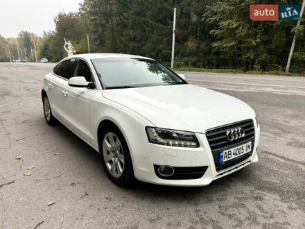 Ауді A5 Sportback 2011 у Хмельнике на Automoto.ua Білий Ауді A5 Sportback, об'ємом двигуна 2 л та пробігом 272 тис. км за 12800 $, фото 1 на Automoto.ua