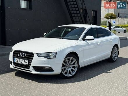 Білий Ауді A5 Sportback, об'ємом двигуна 2 л та пробігом 130 тис. км за 12900 $, фото 1 на Automoto.ua