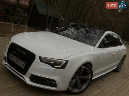 Ауді A5 Sportback 2013 у Бершаде на Automoto.ua Білий Ауді A5 Sportback, об'ємом двигуна 3 л та пробігом 222 тис. км за 17777 $, фото 1 на Automoto.ua