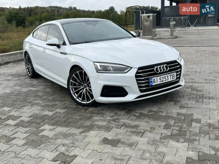 Белый Ауди A5 Sportback, объемом двигателя 1.98 л и пробегом 133 тыс. км за 22000 $, фото 1 на Automoto.ua