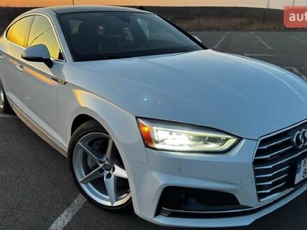 Ауді A5 Sportback 2018 у Рівному на Automoto.ua Білий Ауді A5 Sportback, об'ємом двигуна 2 л та пробігом 56 тис. км за 24900 $, фото 1 на Automoto.ua