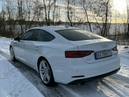 Ауді A5 Sportback 2019 у Хмельницькому на Automoto.ua Білий Ауді A5 Sportback, об'ємом двигуна 1.98 л та пробігом 60 тис. км за 29500 $, фото 1 на Automoto.ua