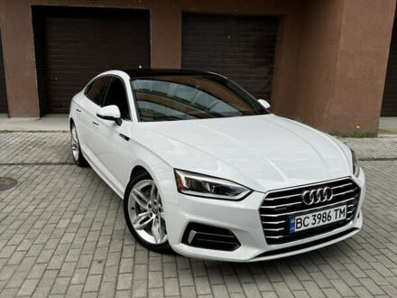 Ауді A5 Sportback 2019 у Стрые на Automoto.ua Білий Ауді A5 Sportback, об'ємом двигуна 1.98 л та пробігом 106 тис. км за 21500 $, фото 1 на Automoto.ua