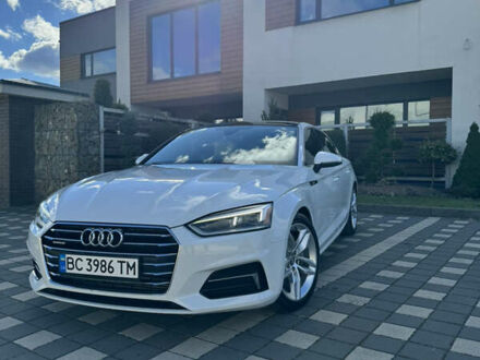 Белый Ауди A5 Sportback, объемом двигателя 1.98 л и пробегом 114 тыс. км за 21400 $, фото 1 на Automoto.ua