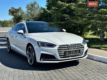 Білий Ауді A5 Sportback, об'ємом двигуна 2 л та пробігом 98 тис. км за 27500 $, фото 1 на Automoto.ua