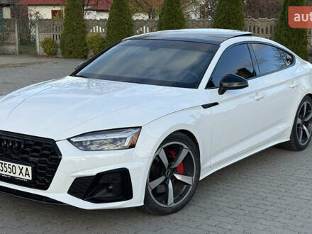 Ауди A5 Sportback 2022 в Львове на Automoto.ua Белый Ауди A5 Sportback, объемом двигателя 2 л и пробегом 85 тыс. км за 37990 $, фото 1 на Automoto.ua