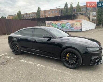 Черный Ауди A5 Sportback, объемом двигателя 1.98 л и пробегом 241 тыс. км за 14500 $, фото 3 на Automoto.ua
