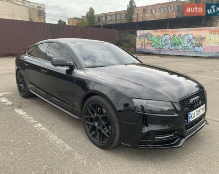 Черный Ауди A5 Sportback, объемом двигателя 1.98 л и пробегом 241 тыс. км за 14500 $, фото 2 на Automoto.ua