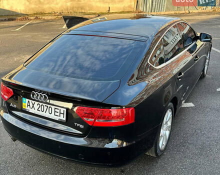 Черный Ауди A5 Sportback, объемом двигателя 1.8 л и пробегом 107 тыс. км за 12999 $, фото 2 на Automoto.ua